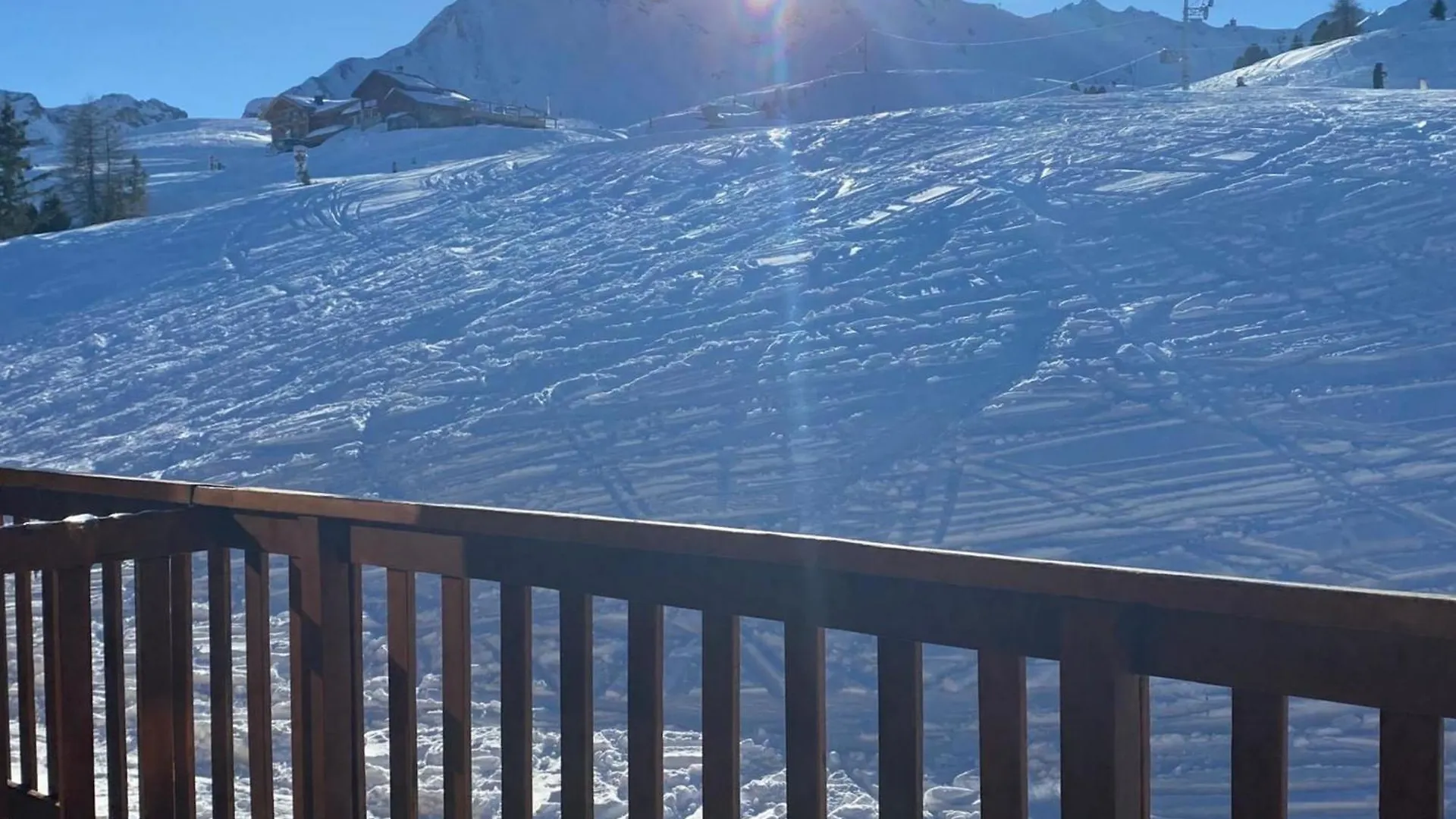 Studio With Balcony In Plagne Village La Plagne