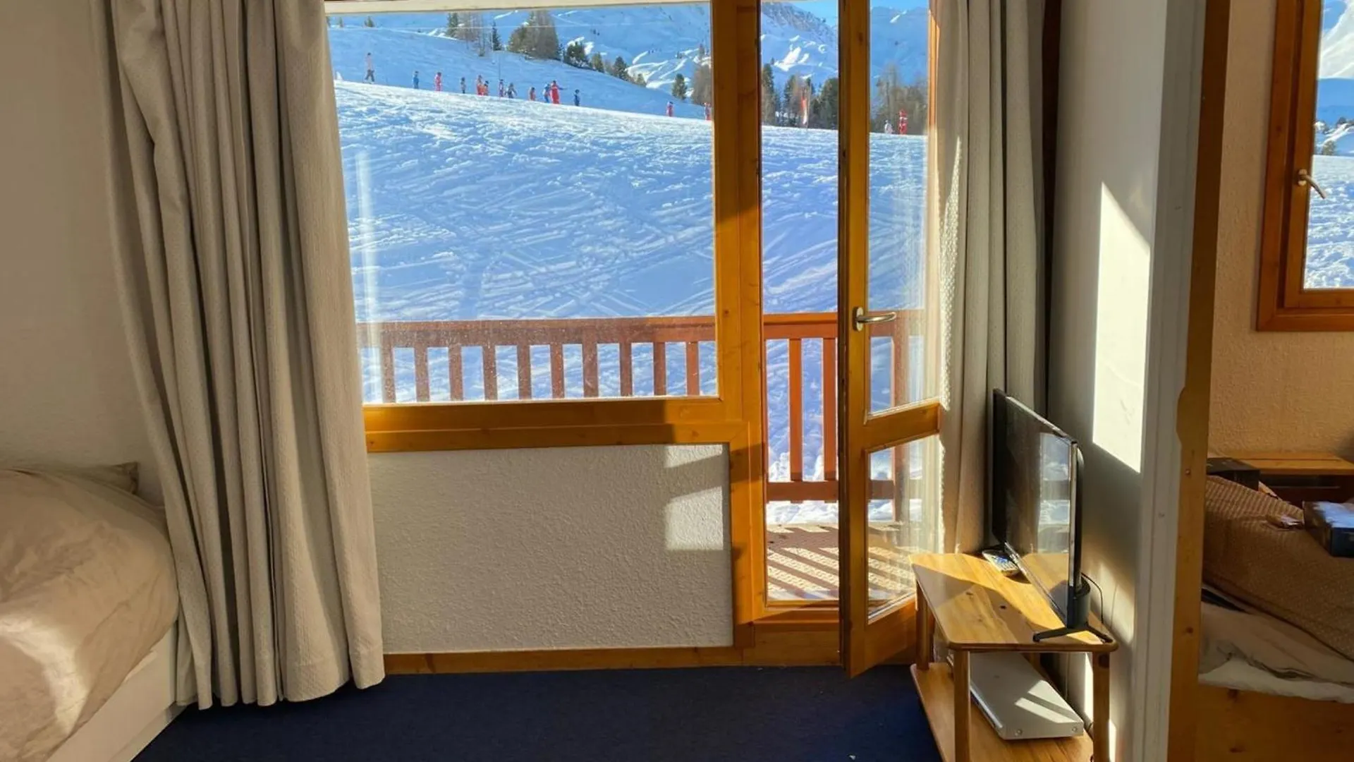Studio With Balcony In Plagne Village La Plagne Apartment